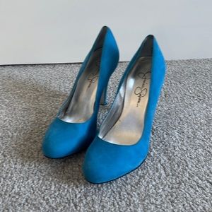 Jessica Simpson Electric Blue Pumps - Size 7 / 37